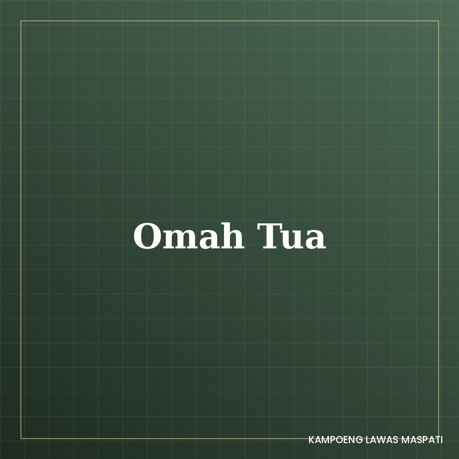 Omah Tua heritage cafe
