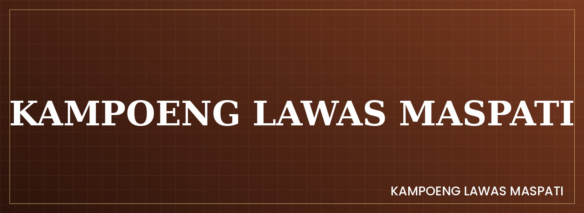 Galeri Kampoeng Lawas Maspati